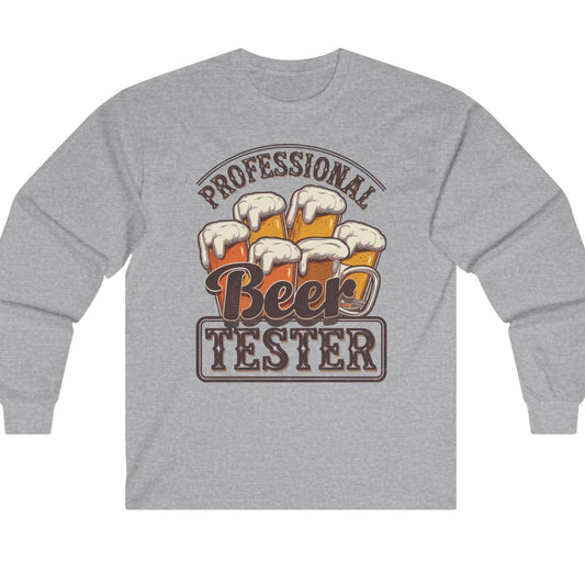 Professional Beer Tester Unisex Ultra Cotton Long Sleeve Tee