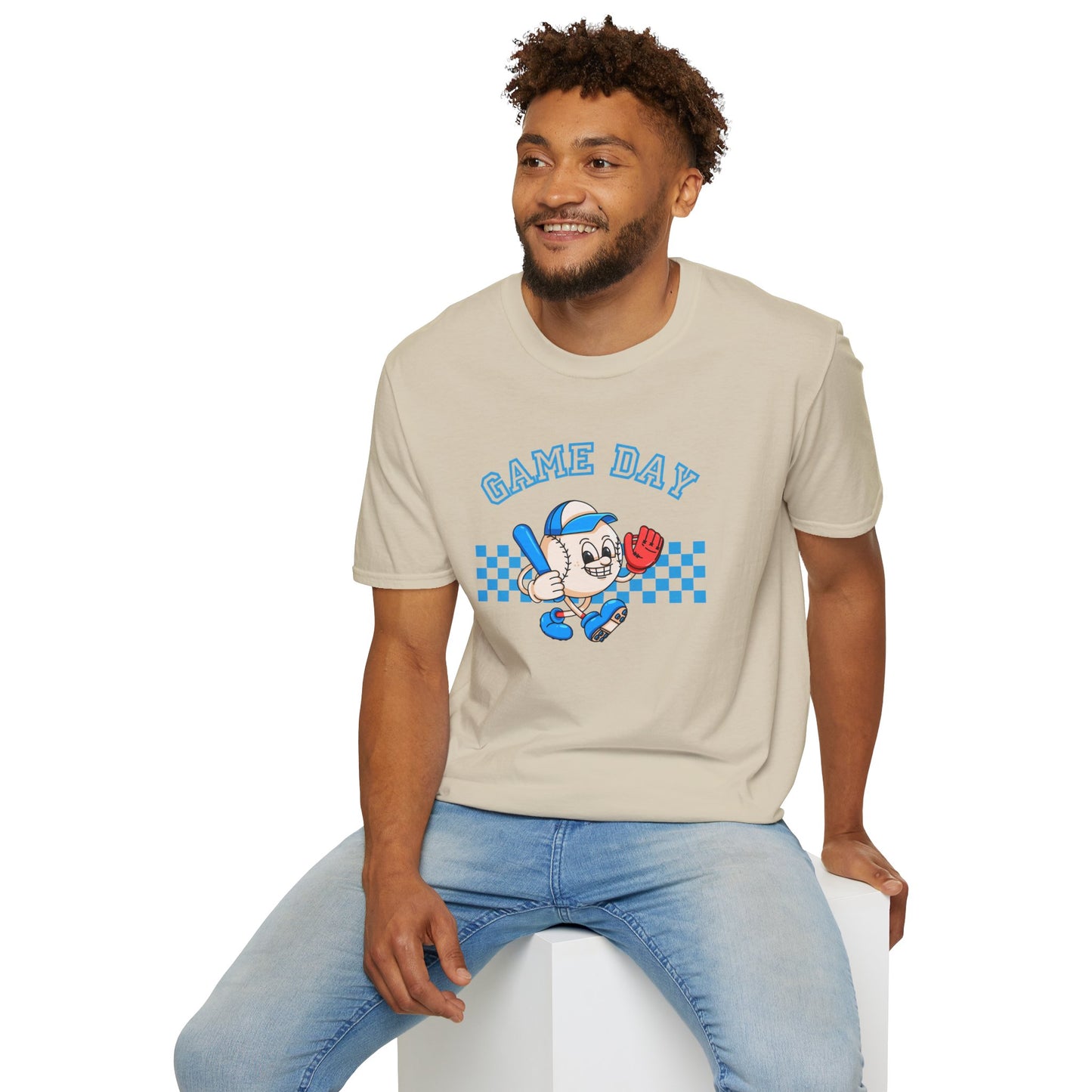 Baseball Game Day Unisex Softstyle T-Shirt