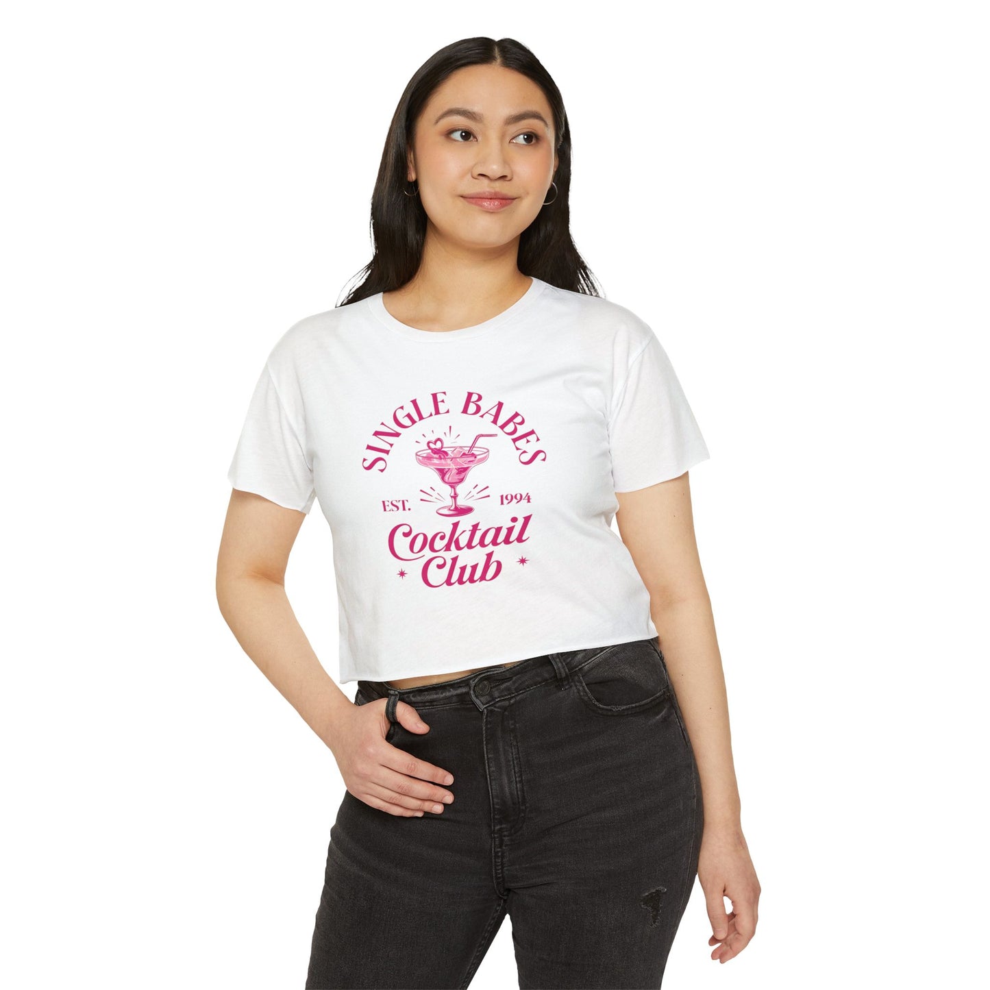 Single Babes Women's Festival Crop Top