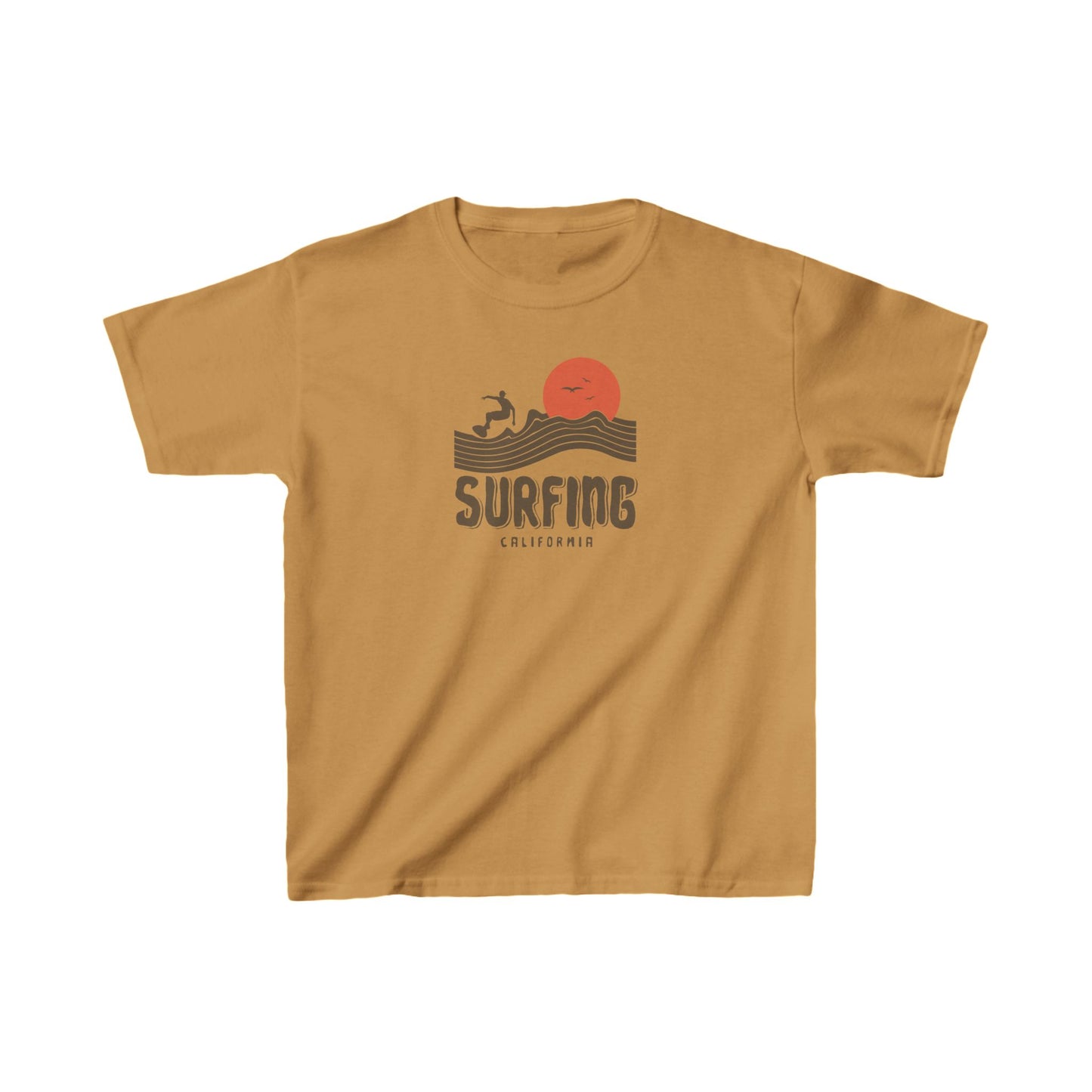 Surfing California Kids Heavy Cotton™ Tee