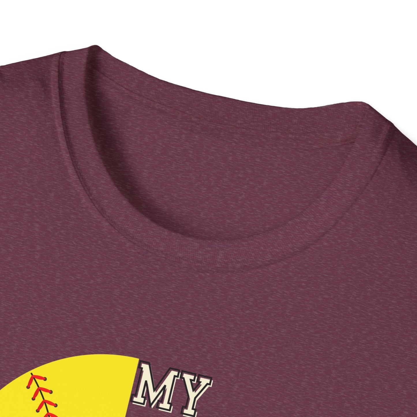 Favorite Player Softball Unisex Softstyle T-Shirt