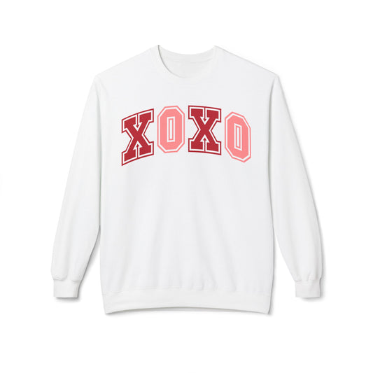 XOXO Unisex Midweight Softstyle Fleece Crewneck Sweatshirt