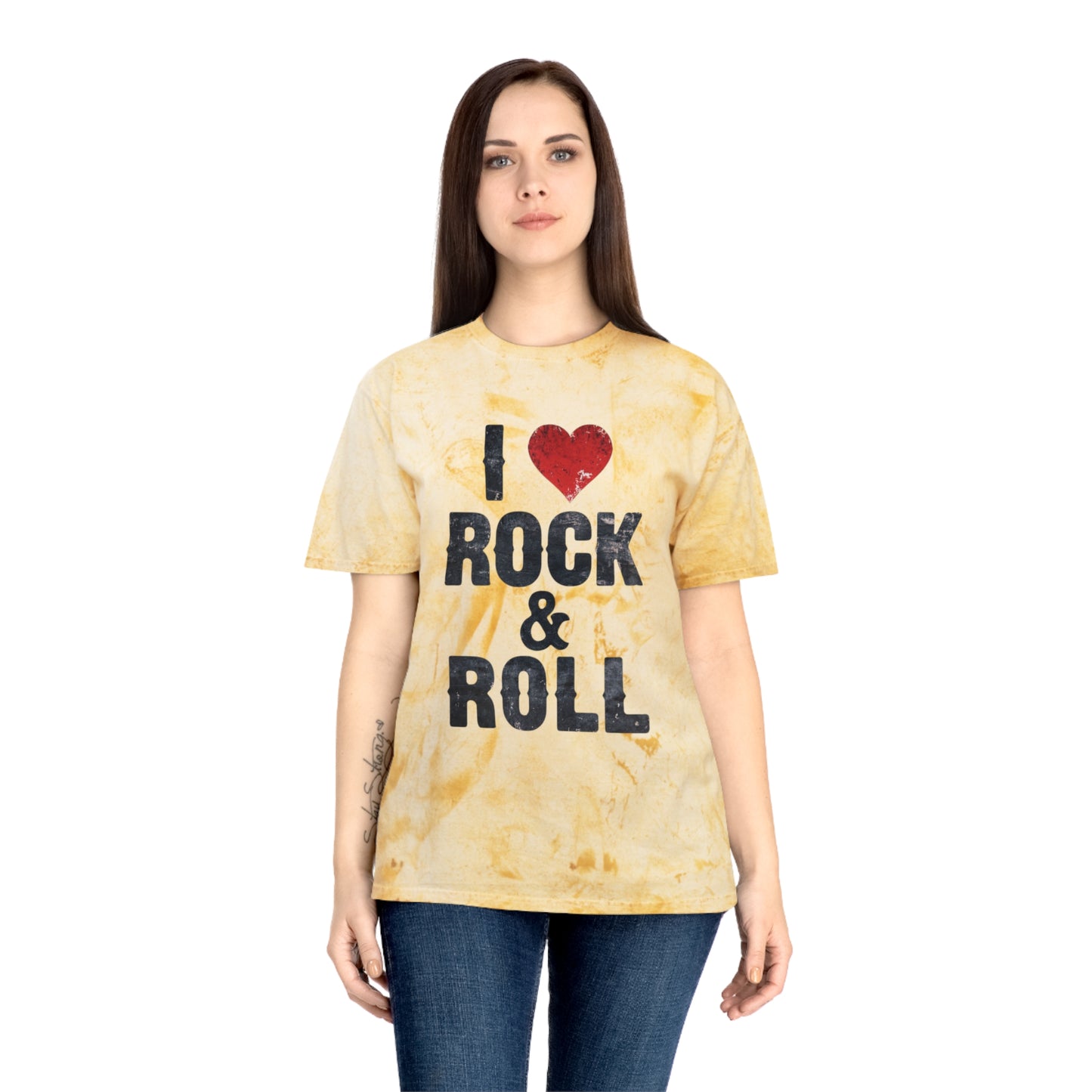 Rock & Roll Unisex Color Blast T-Shirt