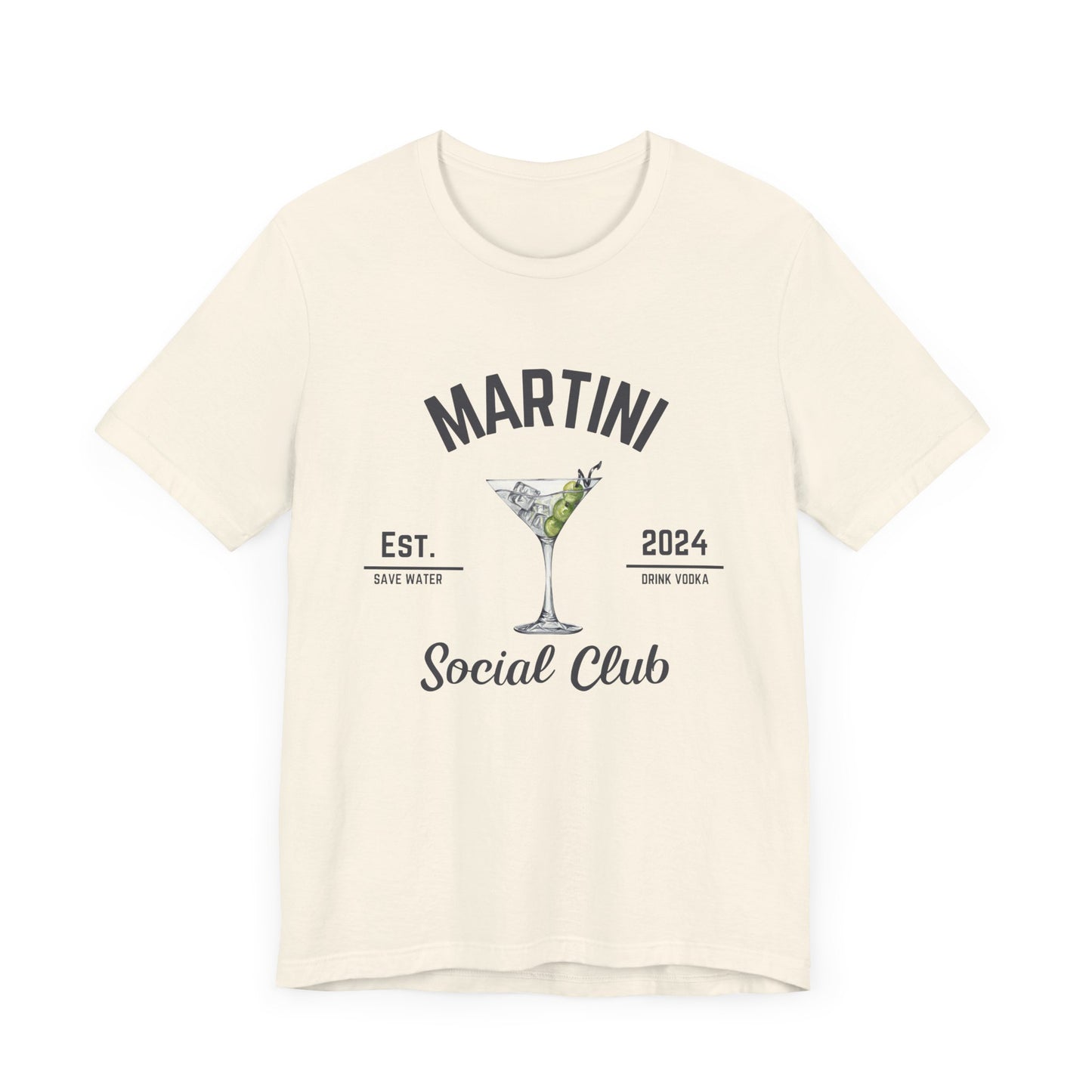 Martini Social Club Unisex Jersey Short Sleeve Tee