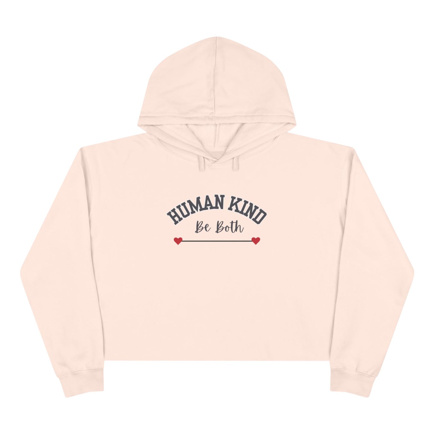 Human Kind Crop Hoodie