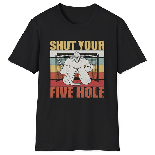 Five Hole Unisex Softstyle T-Shirt