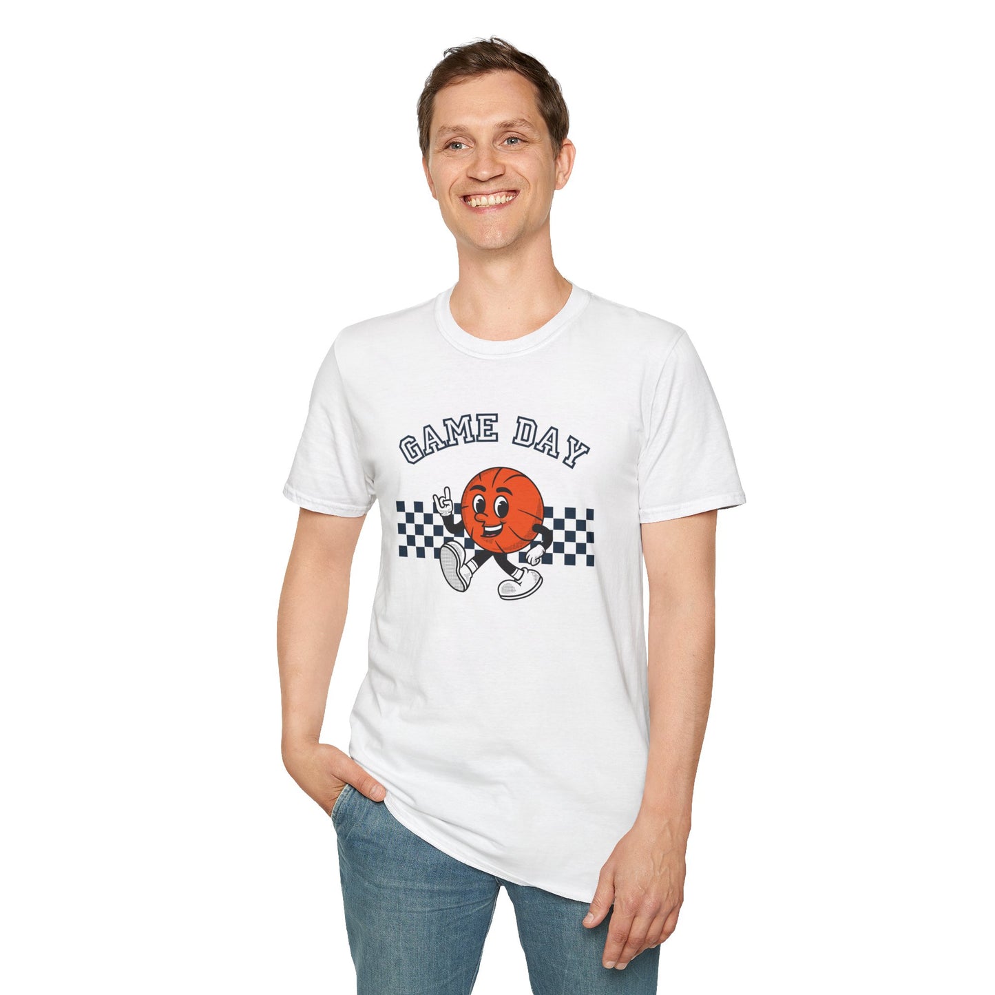 Basketball Game Day Unisex Softstyle T-Shirt