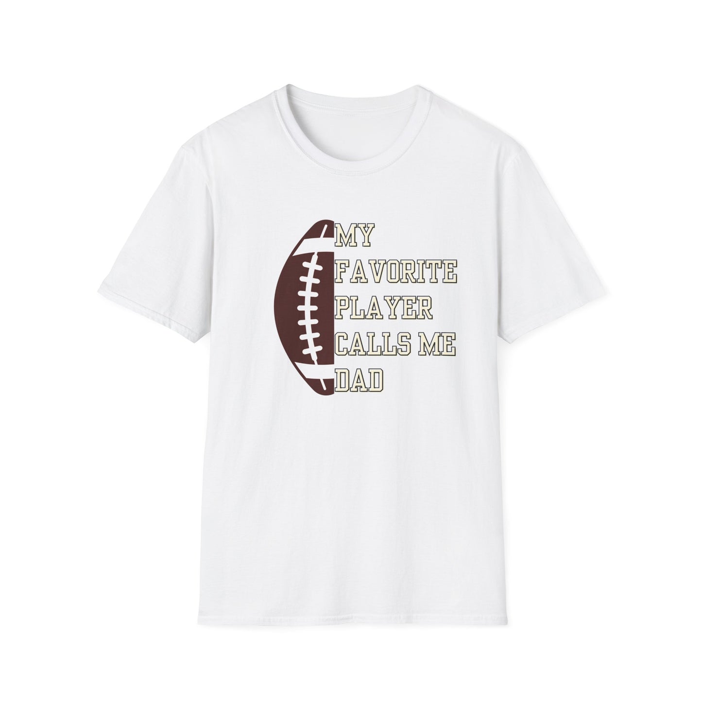 Favorite Player Football Unisex Softstyle T-Shirt