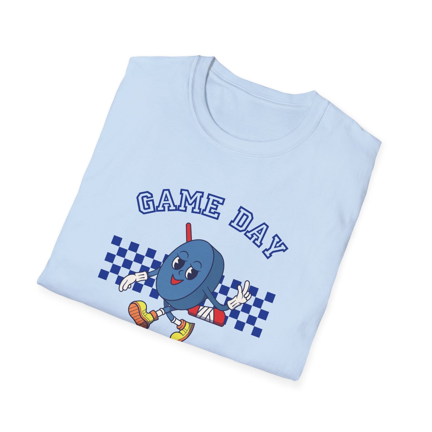 Hockey Game Day Unisex Softstyle T-Shirt