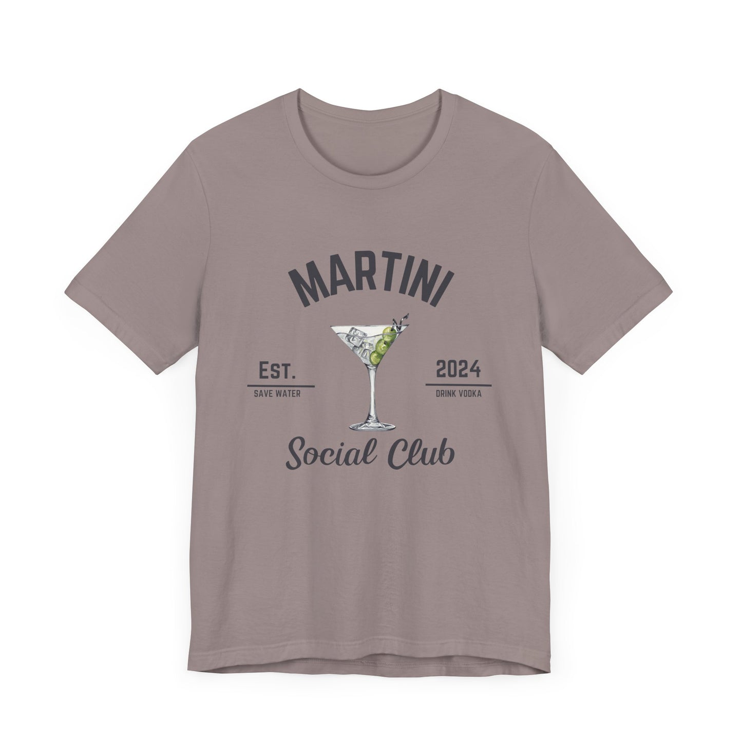 Martini Social Club Unisex Jersey Short Sleeve Tee