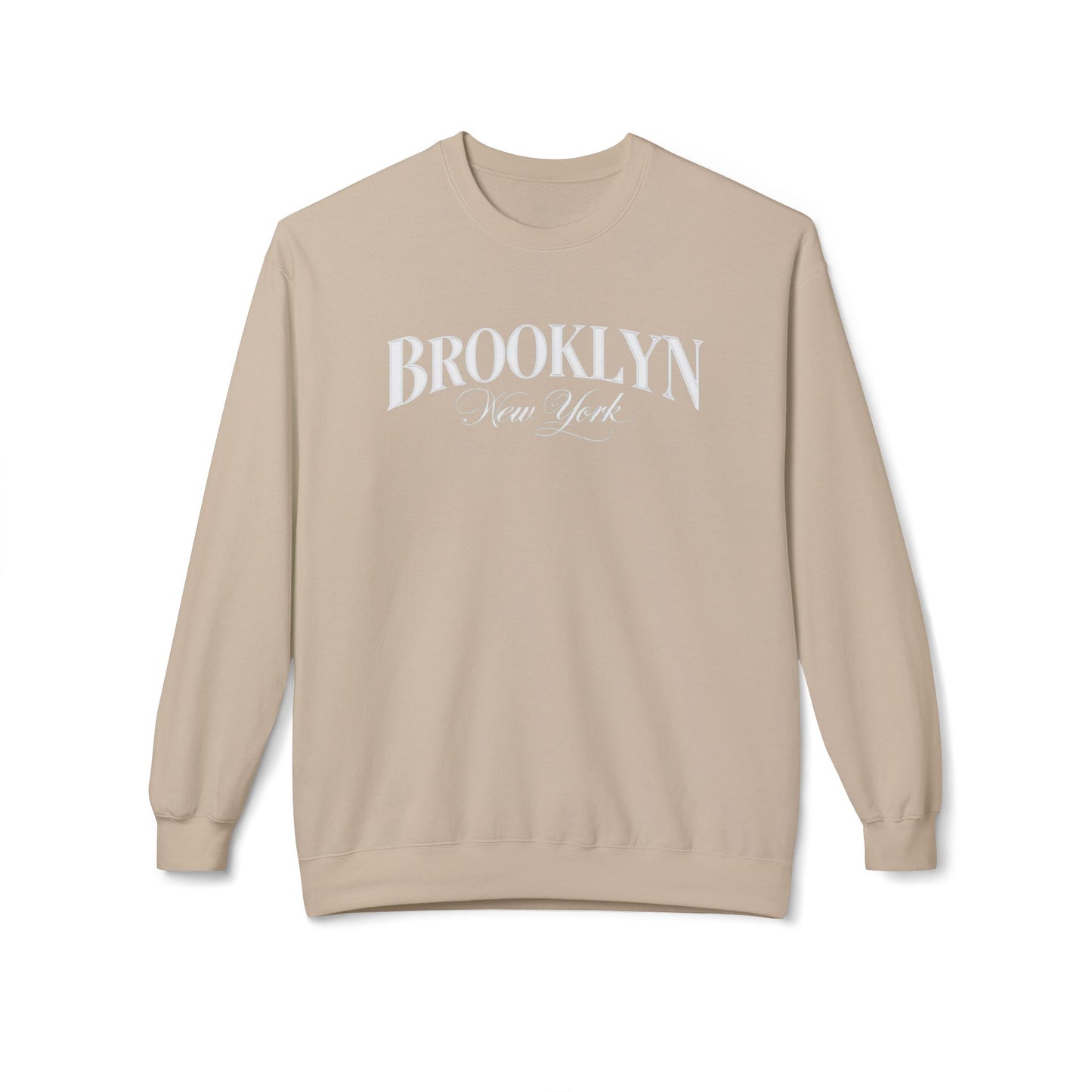 Brooklyn Unisex Midweight Softstyle Fleece Crewneck Sweatshirt