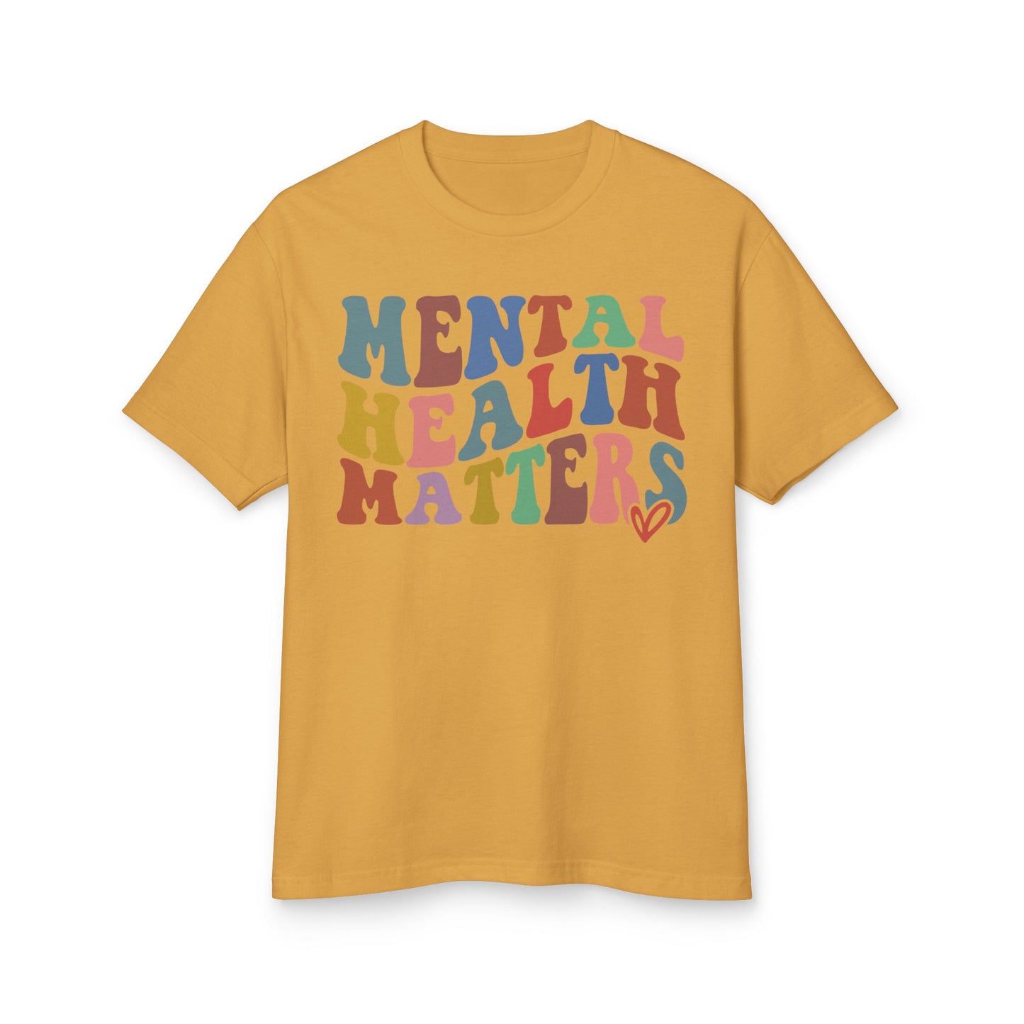 Mental Health Matters Unisex Garment-Dyed Heavyweight Cotton Tee