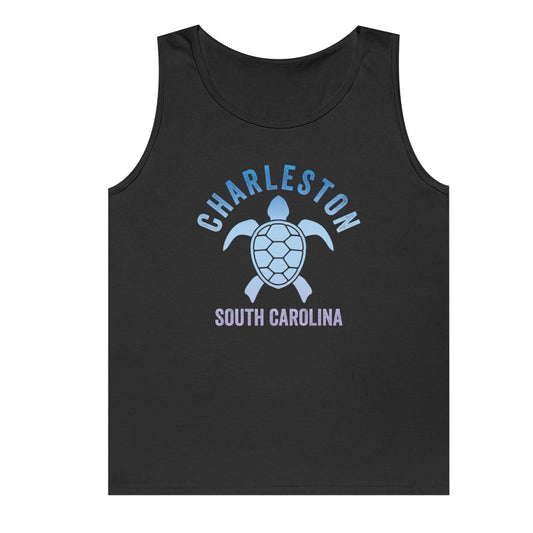 Charleston Turtle Unisex Heavy Cotton Tank Top