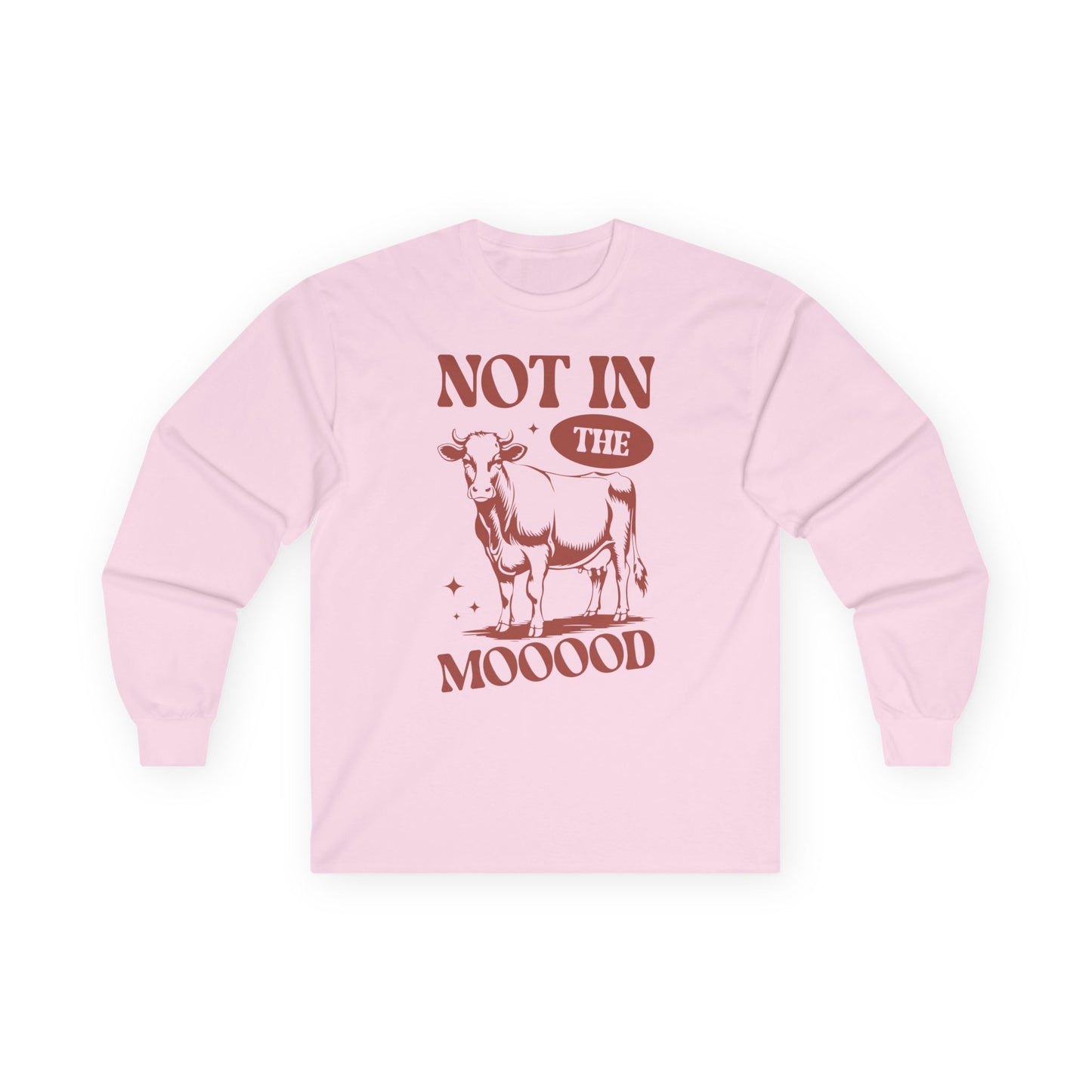 Retro Funny Cow - Unisex Ultra Cotton Long Sleeve Tee