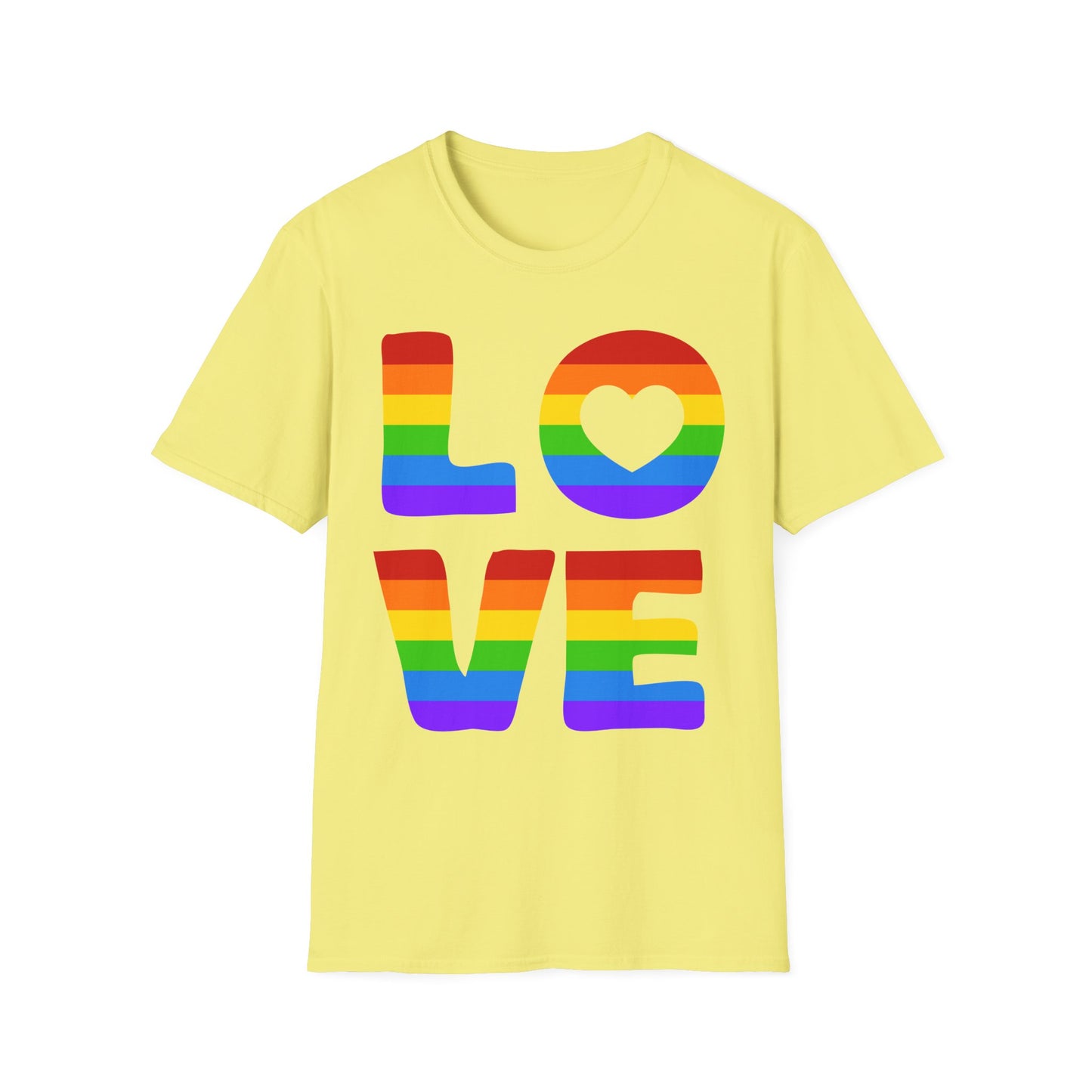 Love Pride Unisex Softstyle T-Shirt