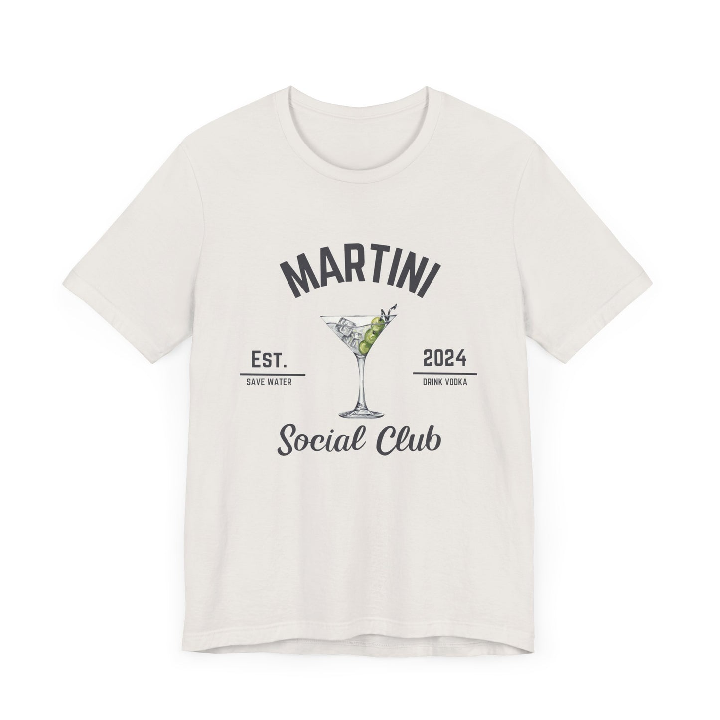 Martini Social Club Unisex Jersey Short Sleeve Tee