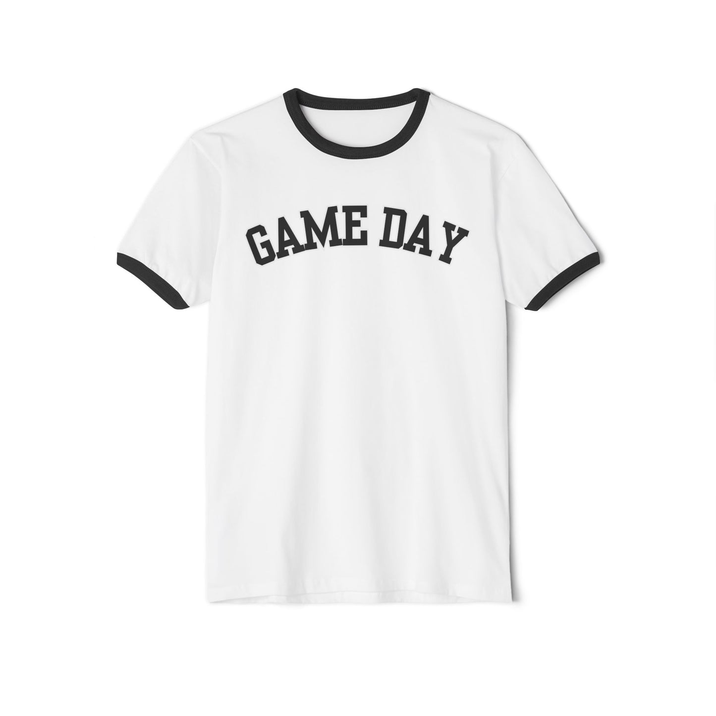 Game Day Cotton Unisex Ringer T-Shirt