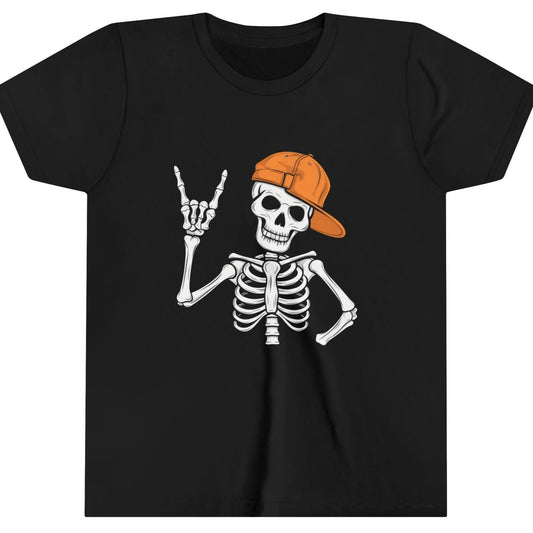 Cool Skeleton Youth Short Sleeve Tee