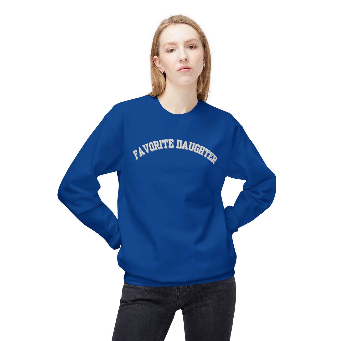 Favorite Daughter Unisex Midweight Softstyle Fleece Crewneck Sweatshirt