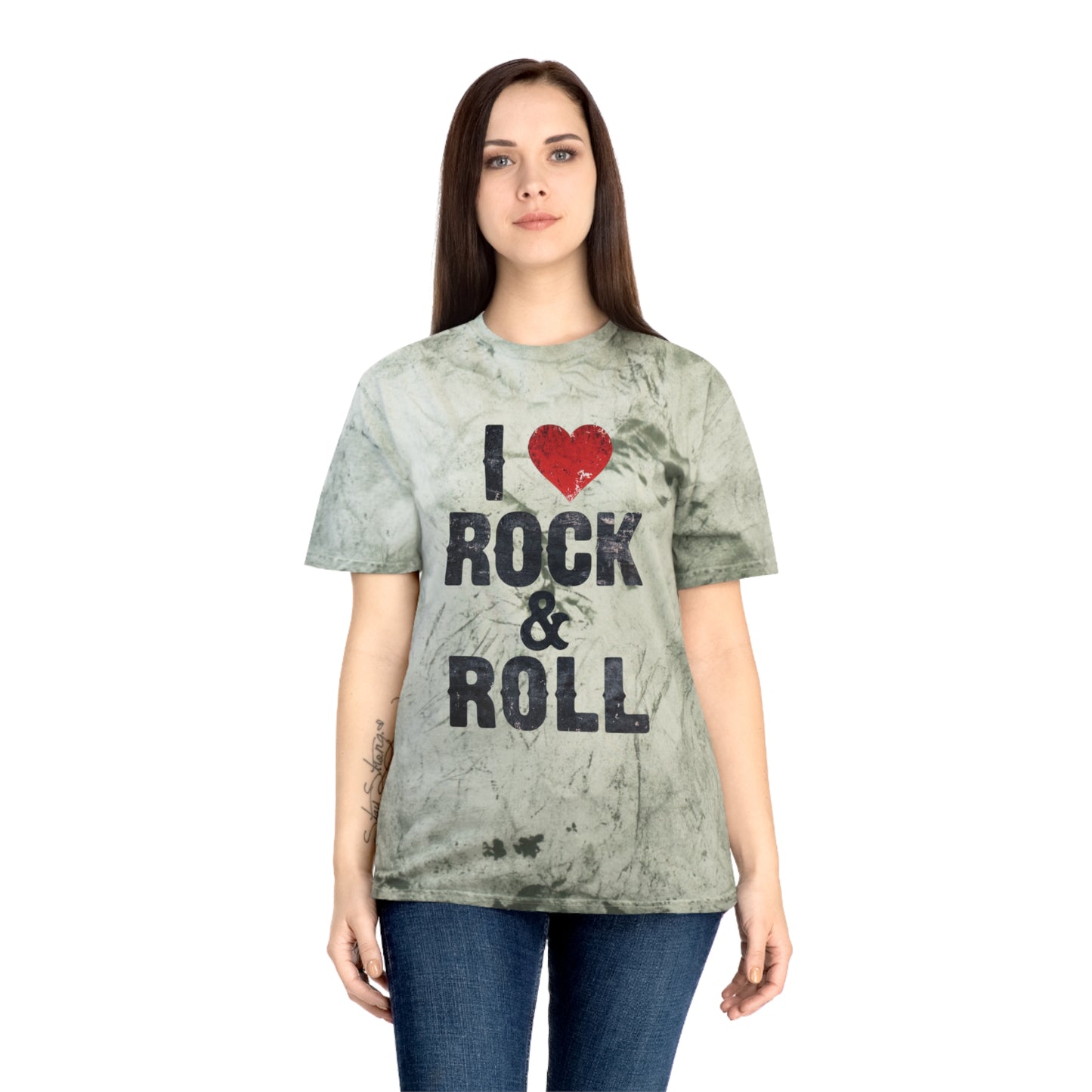 Rock & Roll Unisex Color Blast T-Shirt