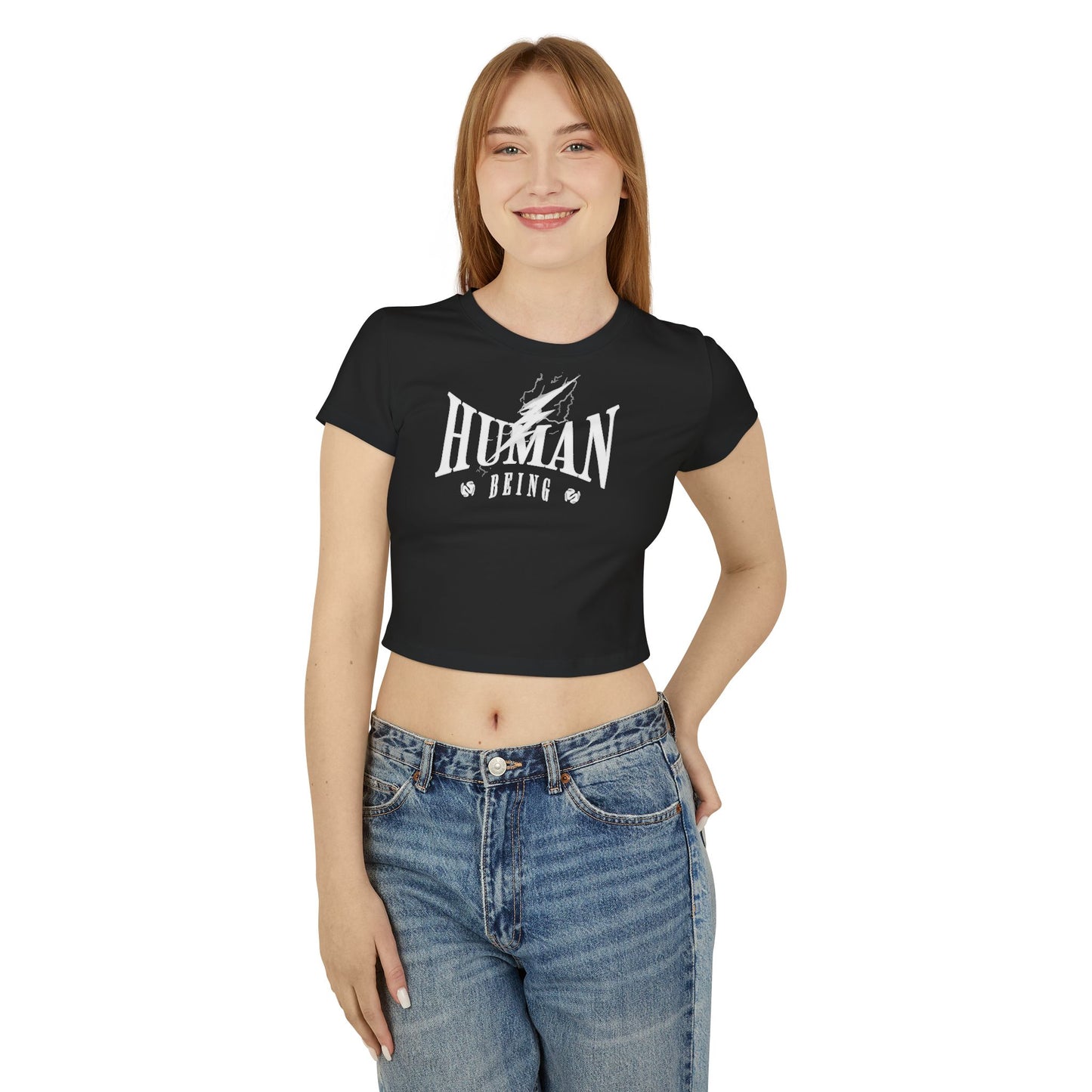 Human Being Women's Baby Tee