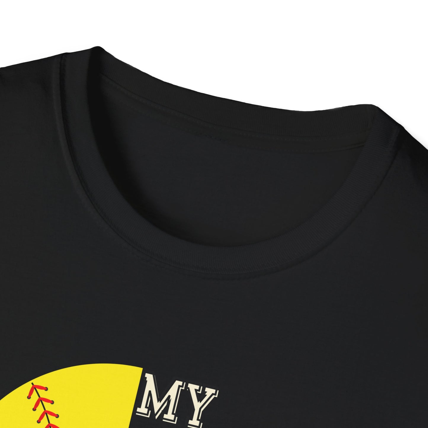 Favorite Player Softball Unisex Softstyle T-Shirt