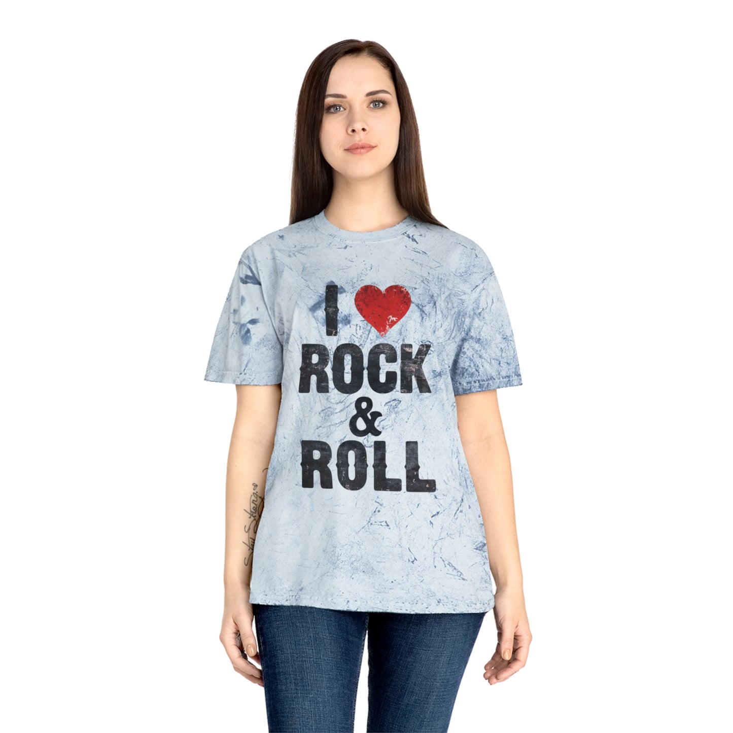 Rock & Roll Unisex Color Blast T-Shirt