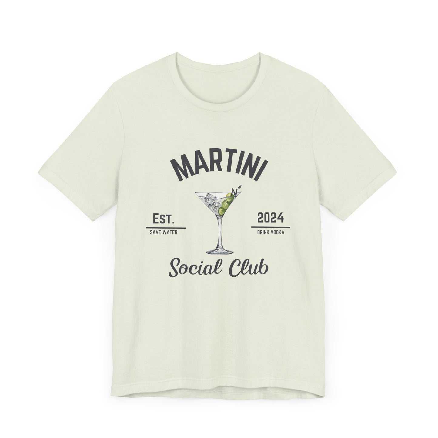 Martini Social Club Unisex Jersey Short Sleeve Tee