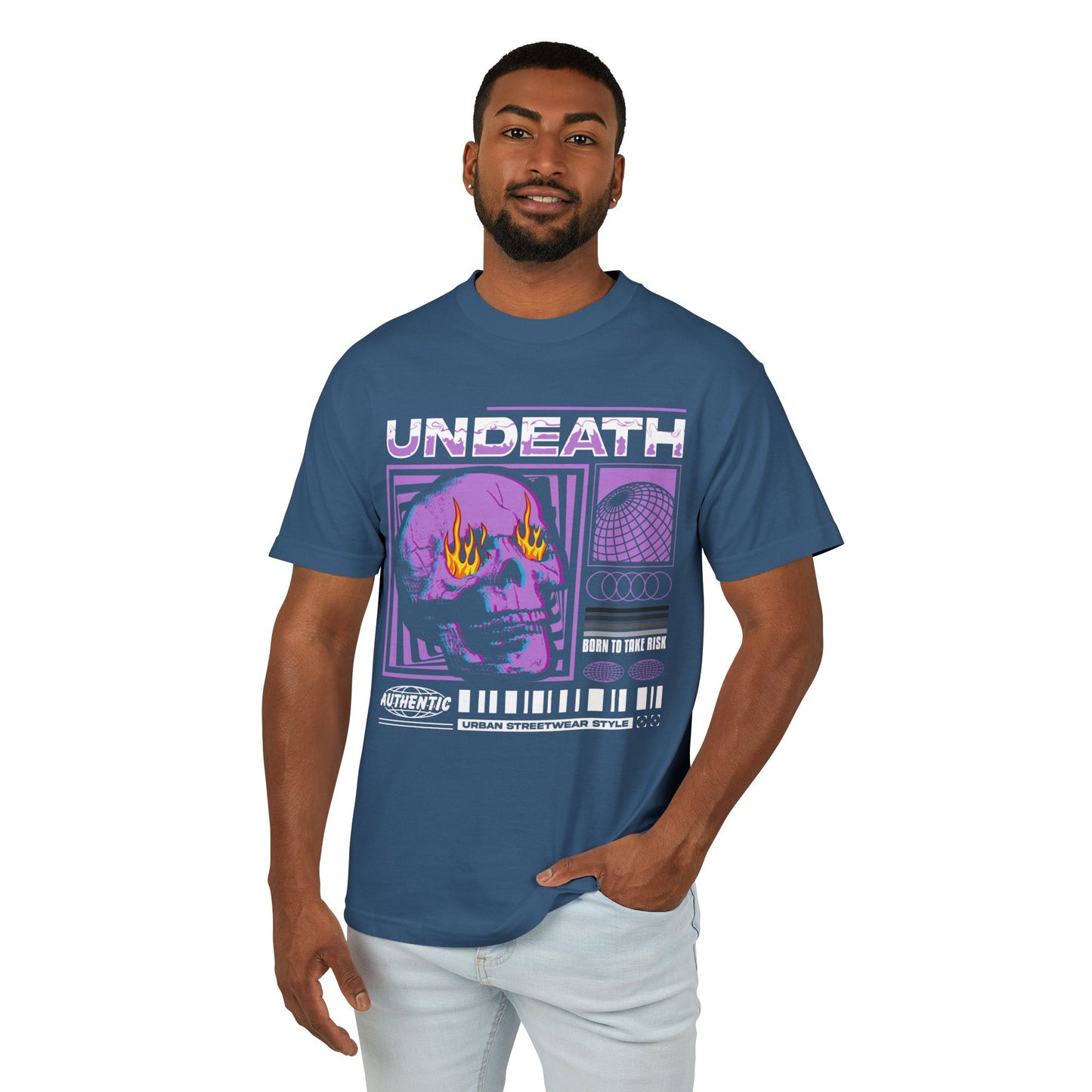 Undeath Unisex Garment-Dyed Heavyweight Cotton Tee