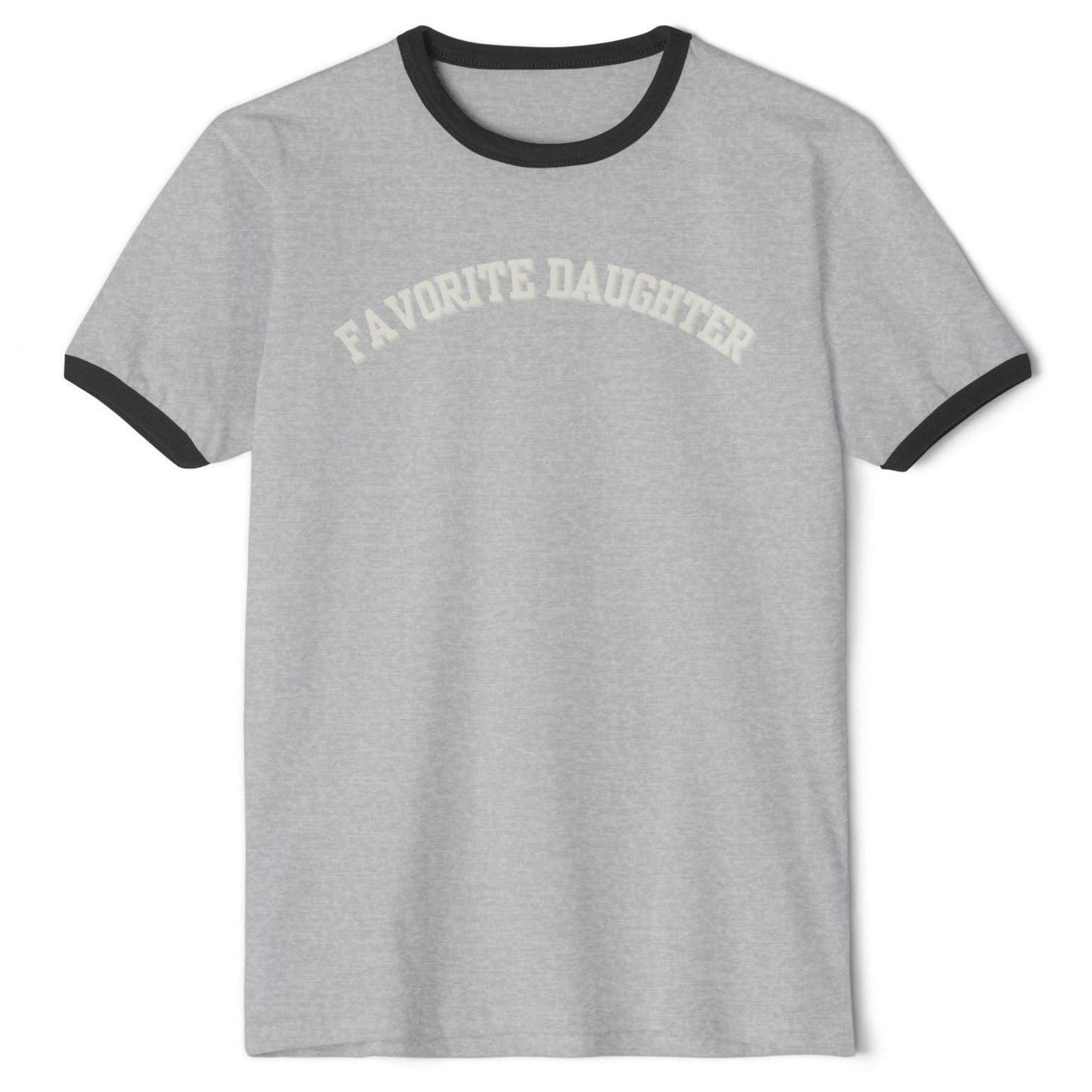 Favorite Daughter Unisex Cotton Ringer T-Shirt