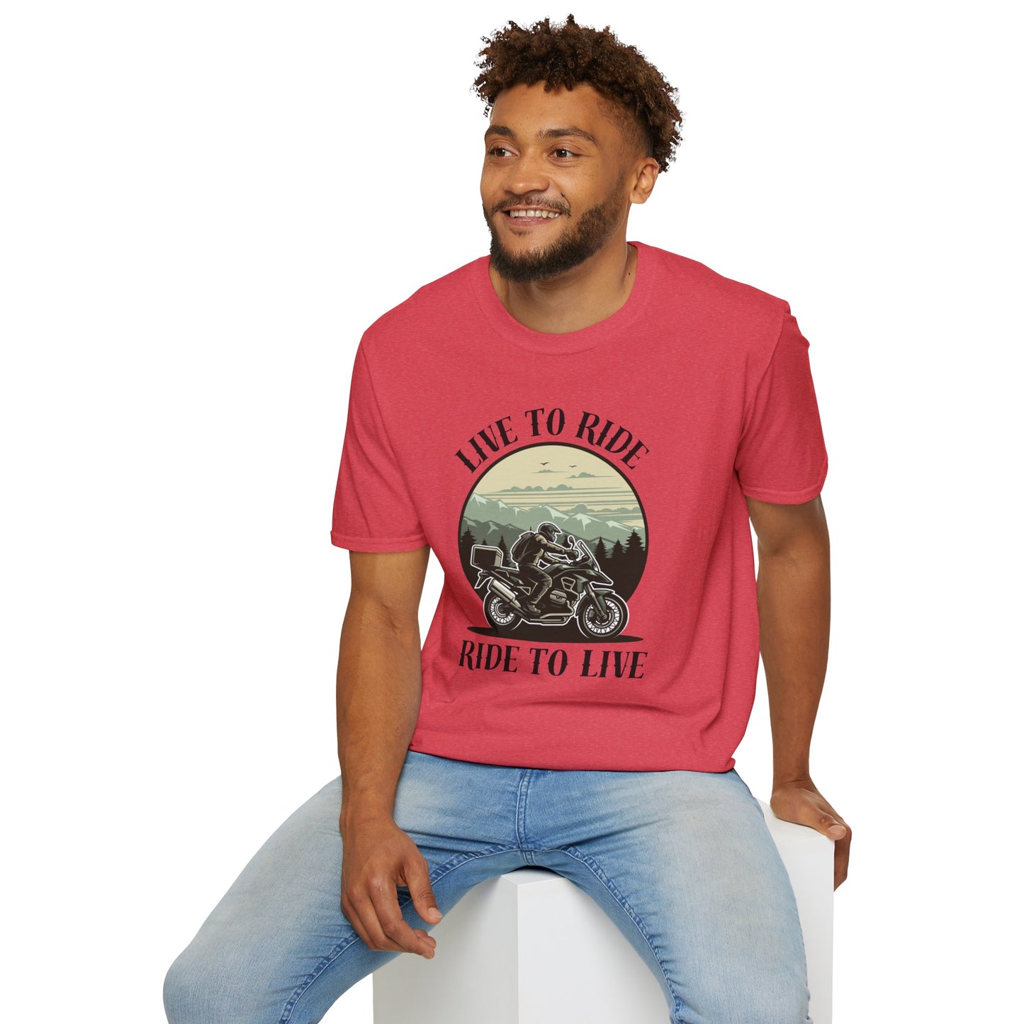 Live to Ride Unisex Softstyle T-Shirt