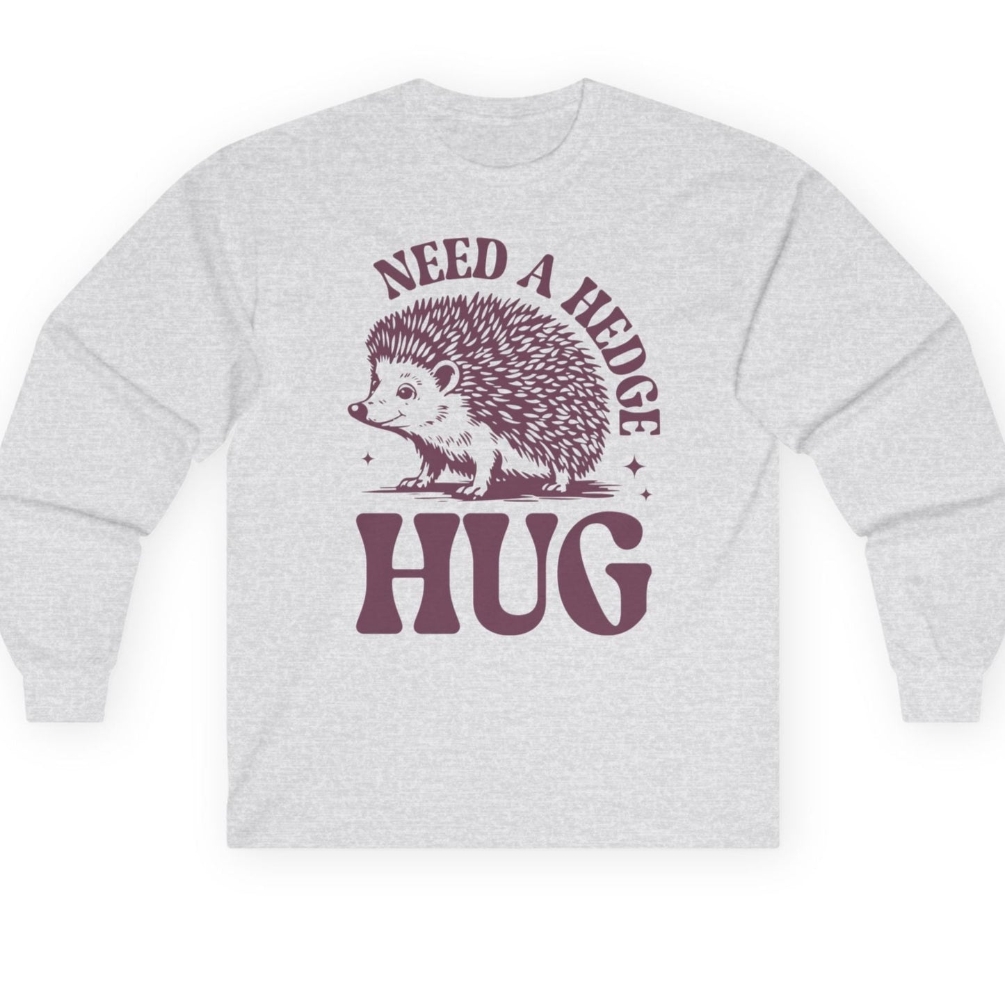 Funny Hedge-Hug - Unisex Ultra Cotton Long Sleeve Tee