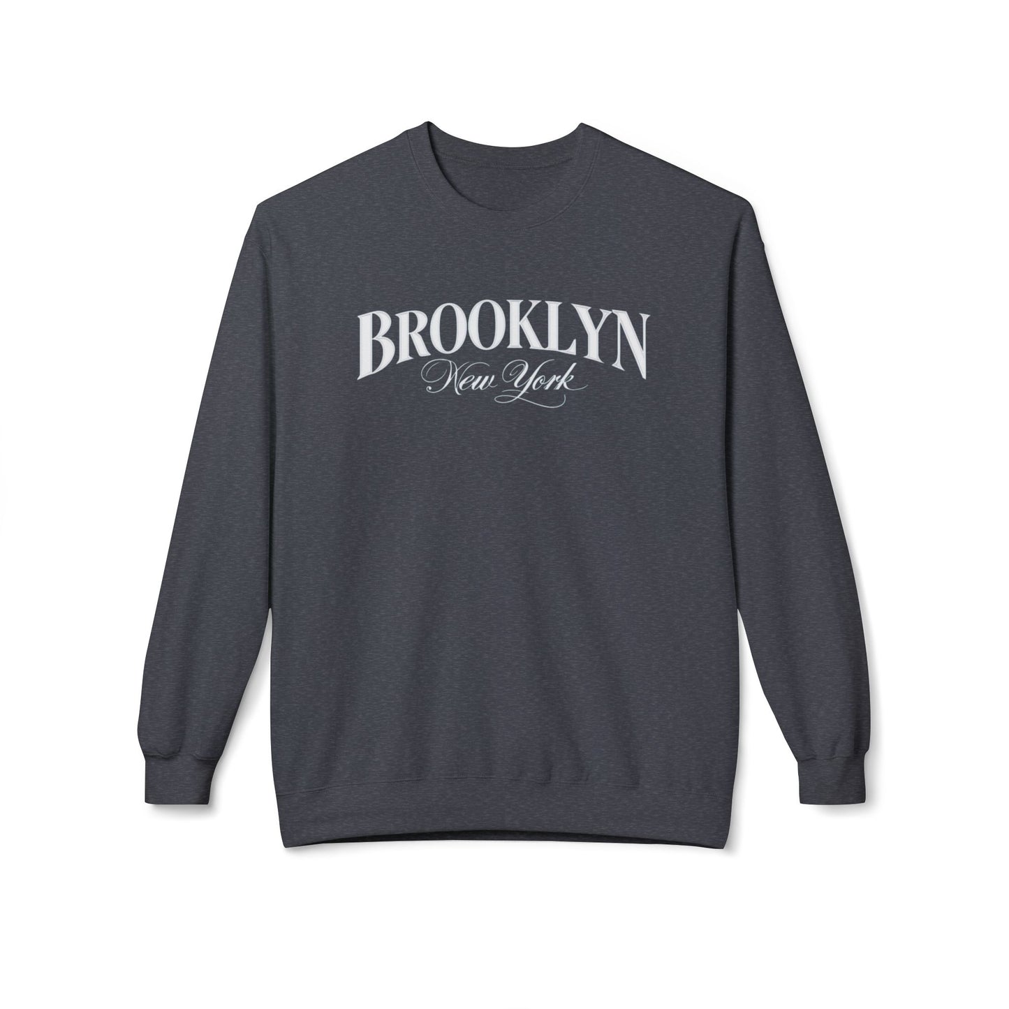 Brooklyn Unisex Midweight Softstyle Fleece Crewneck Sweatshirt