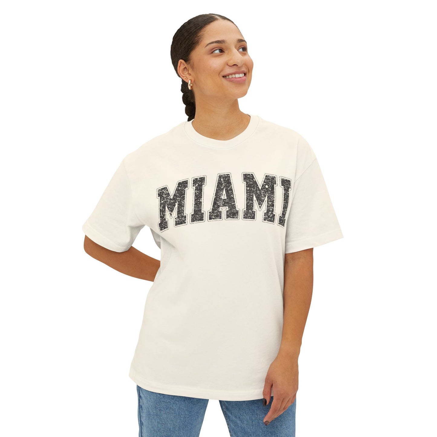 Miami Unisex Oversized Boxy Tee