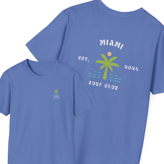 Miami Surf Club Unisex Softstyle T-Shirt