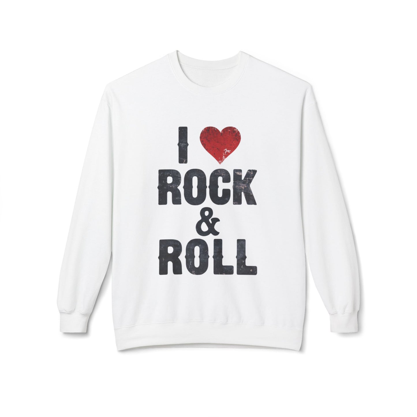 Rock & Roll Unisex Midweight Softstyle Fleece Crewneck Sweatshirt