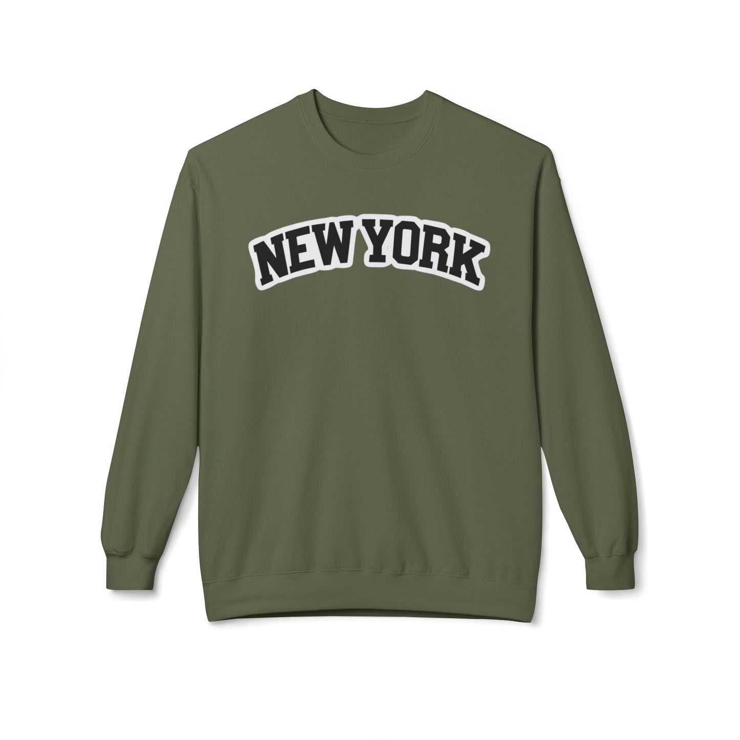 New York Unisex Midweight Softstyle Fleece Crewneck Sweatshirt