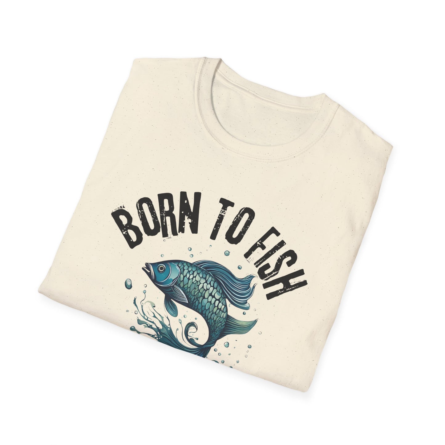 Born to Fish Unisex Softstyle T-Shirt