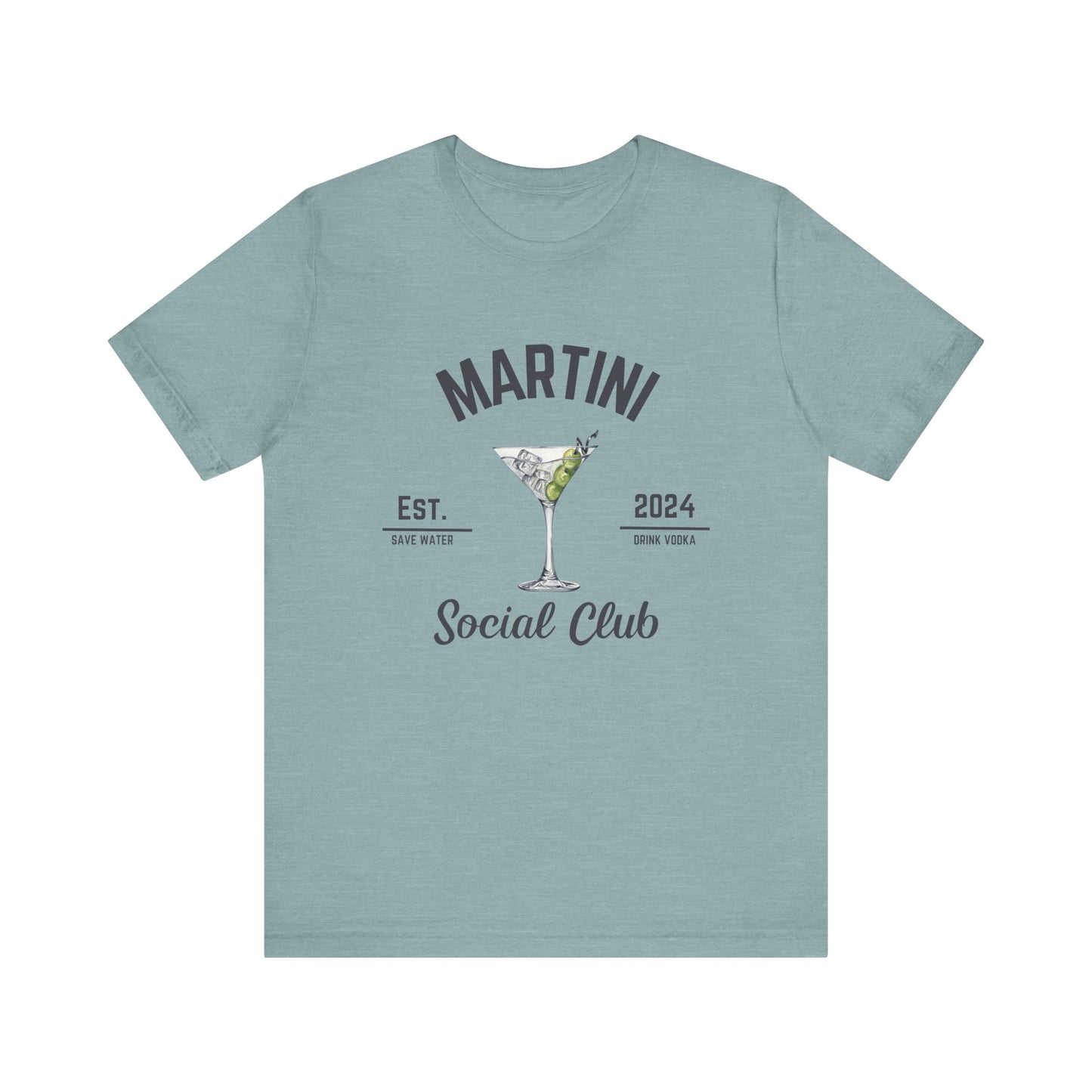 Martini Social Club Unisex Jersey Short Sleeve Tee