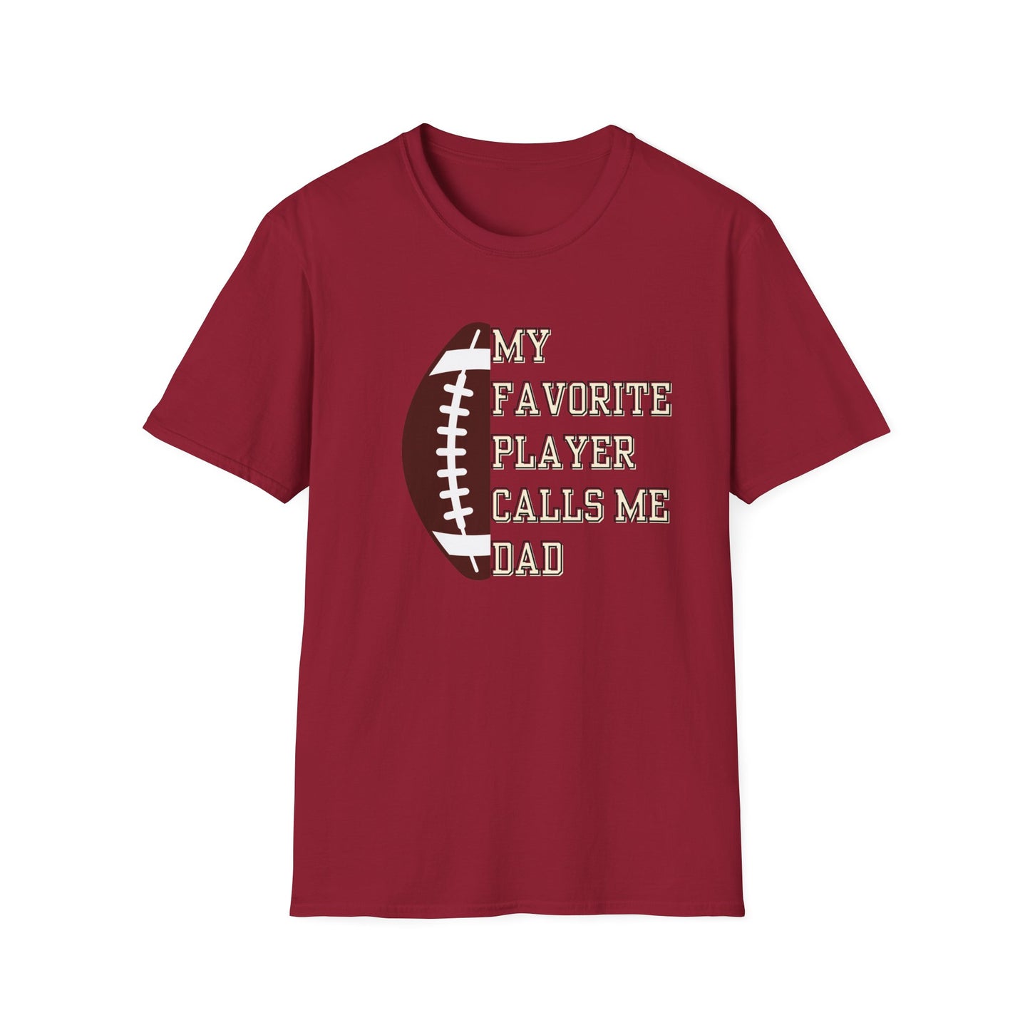 Favorite Player Football Unisex Softstyle T-Shirt