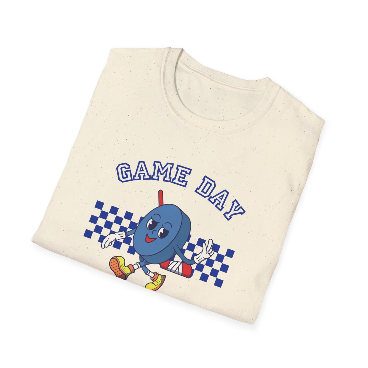 Hockey Game Day Unisex Softstyle T-Shirt