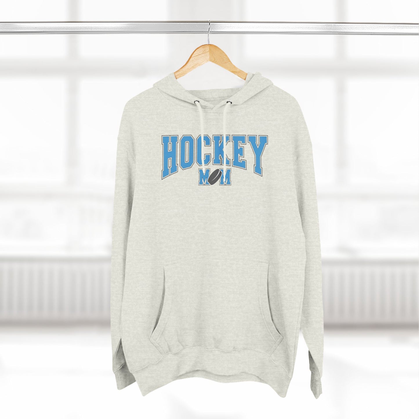 Hockey Mom Three-Panel Fleece Hoodie