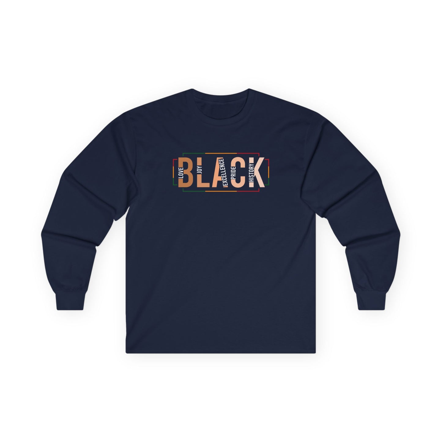 Black History Inspired Design - Long Sleeve Tee