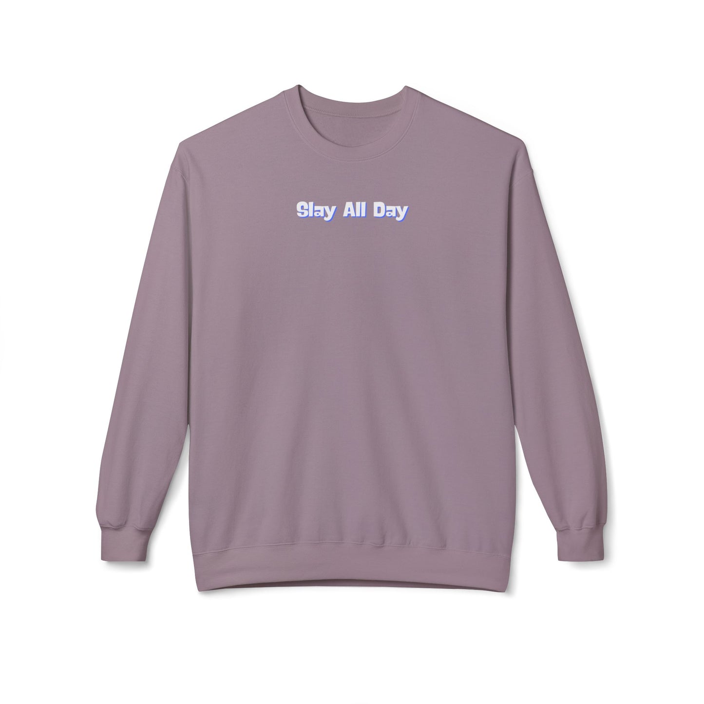 Slay All Day Unisex Midweight Softstyle Fleece Crewneck Sweatshirt