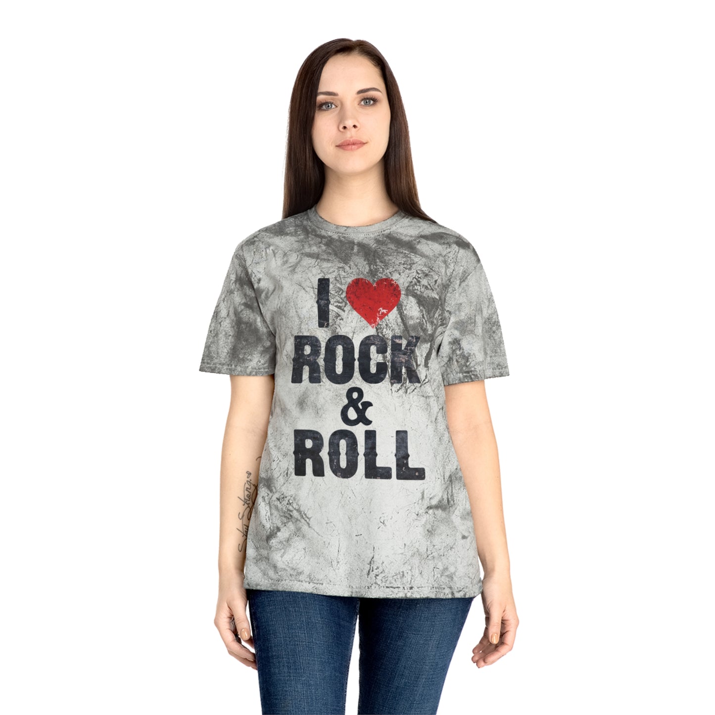 Rock & Roll Unisex Color Blast T-Shirt