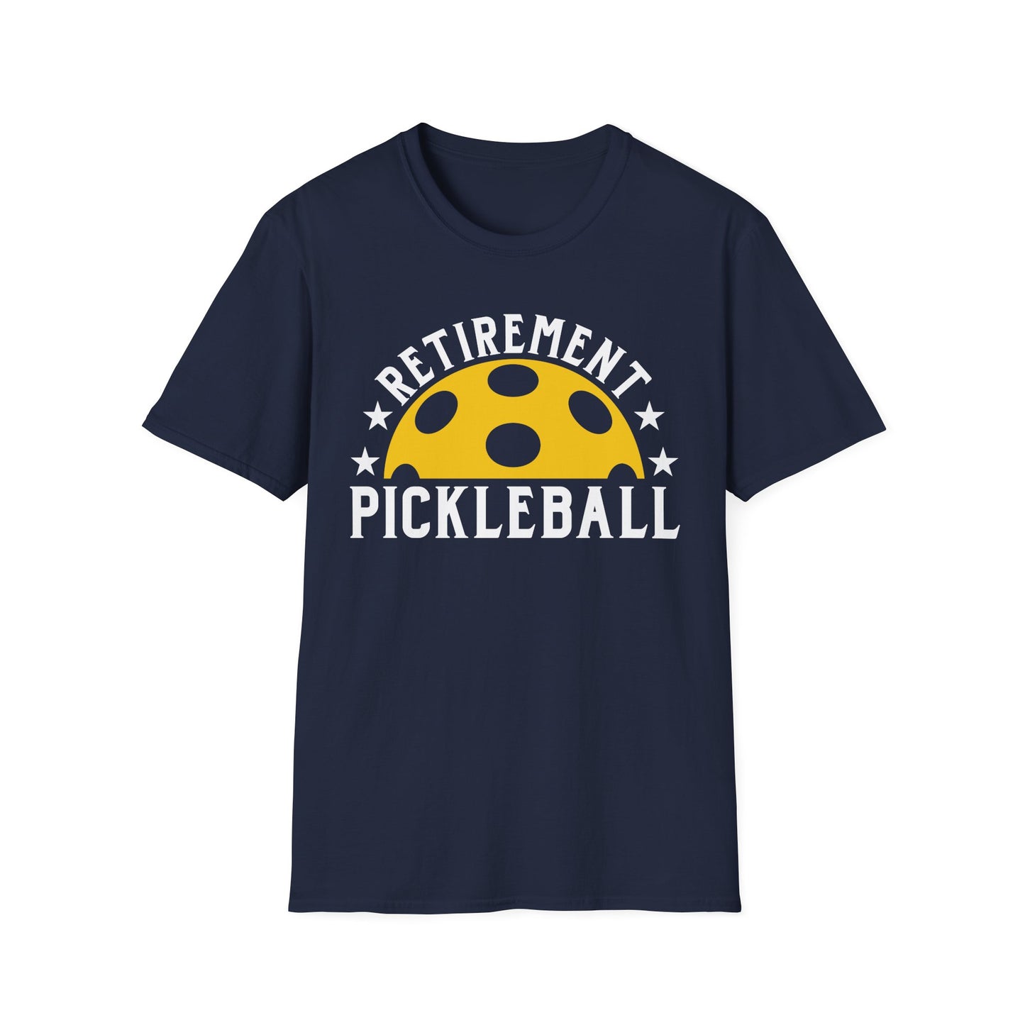 Retirement Pickleball Unisex Softstyle T-Shirt