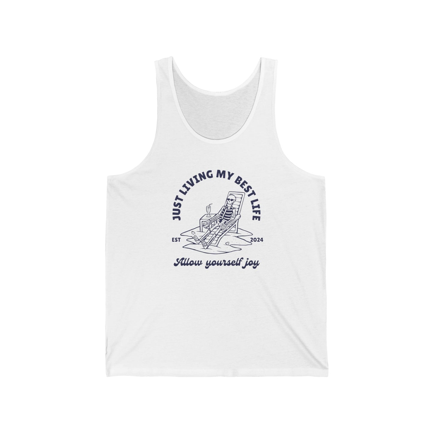 Best Life Unisex Jersey Tank