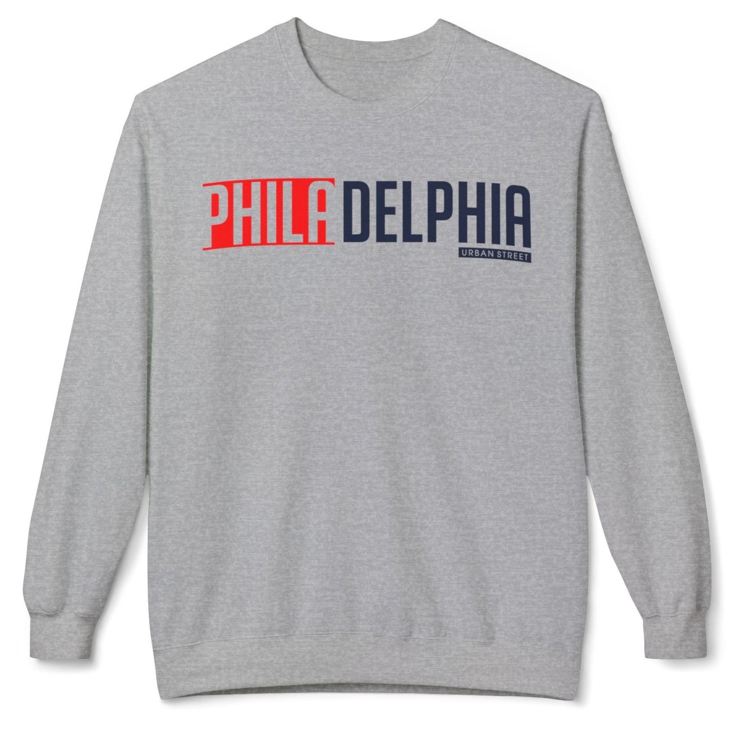 Philadelphia Unisex Midweight Softstyle Fleece Crewneck Sweatshirt