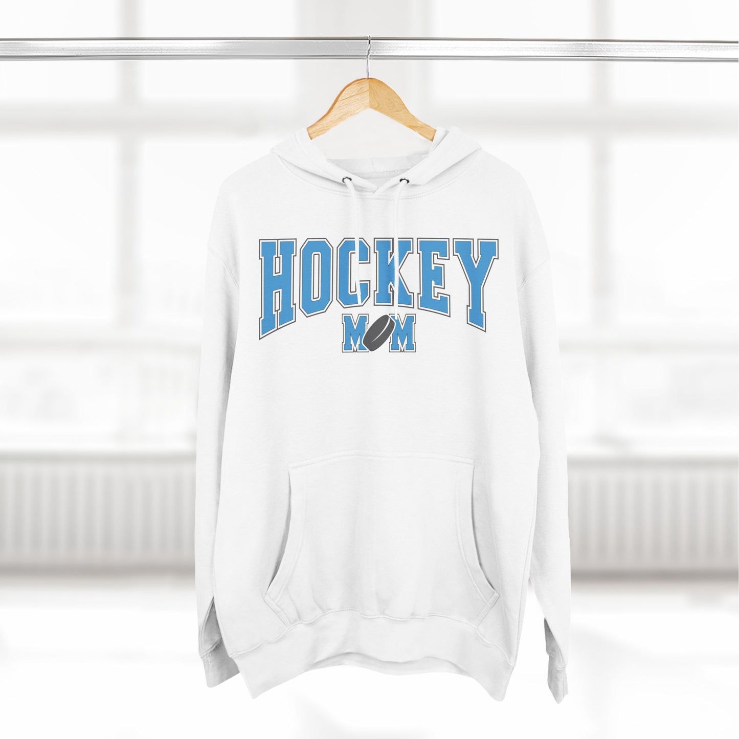 Hockey Mom Three-Panel Fleece Hoodie