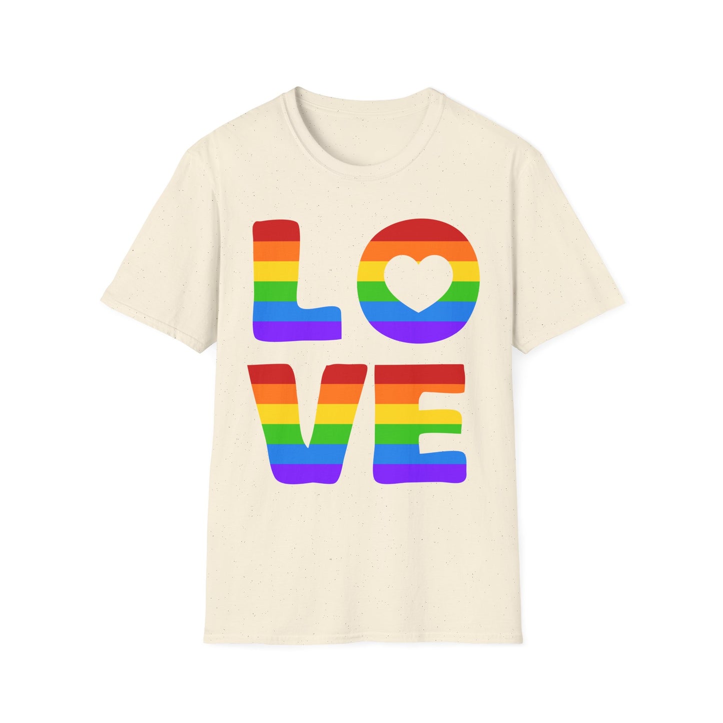 Love Pride Unisex Softstyle T-Shirt